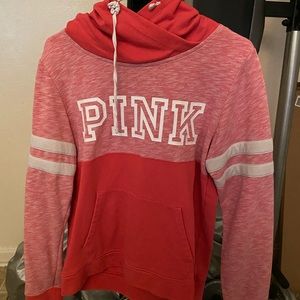 Small Pink Victoria Secret Hoodie